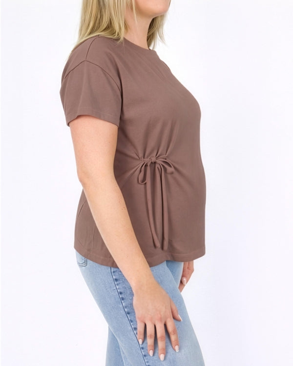 Love2Wait Zuria zwangerschapsshirt met strikje