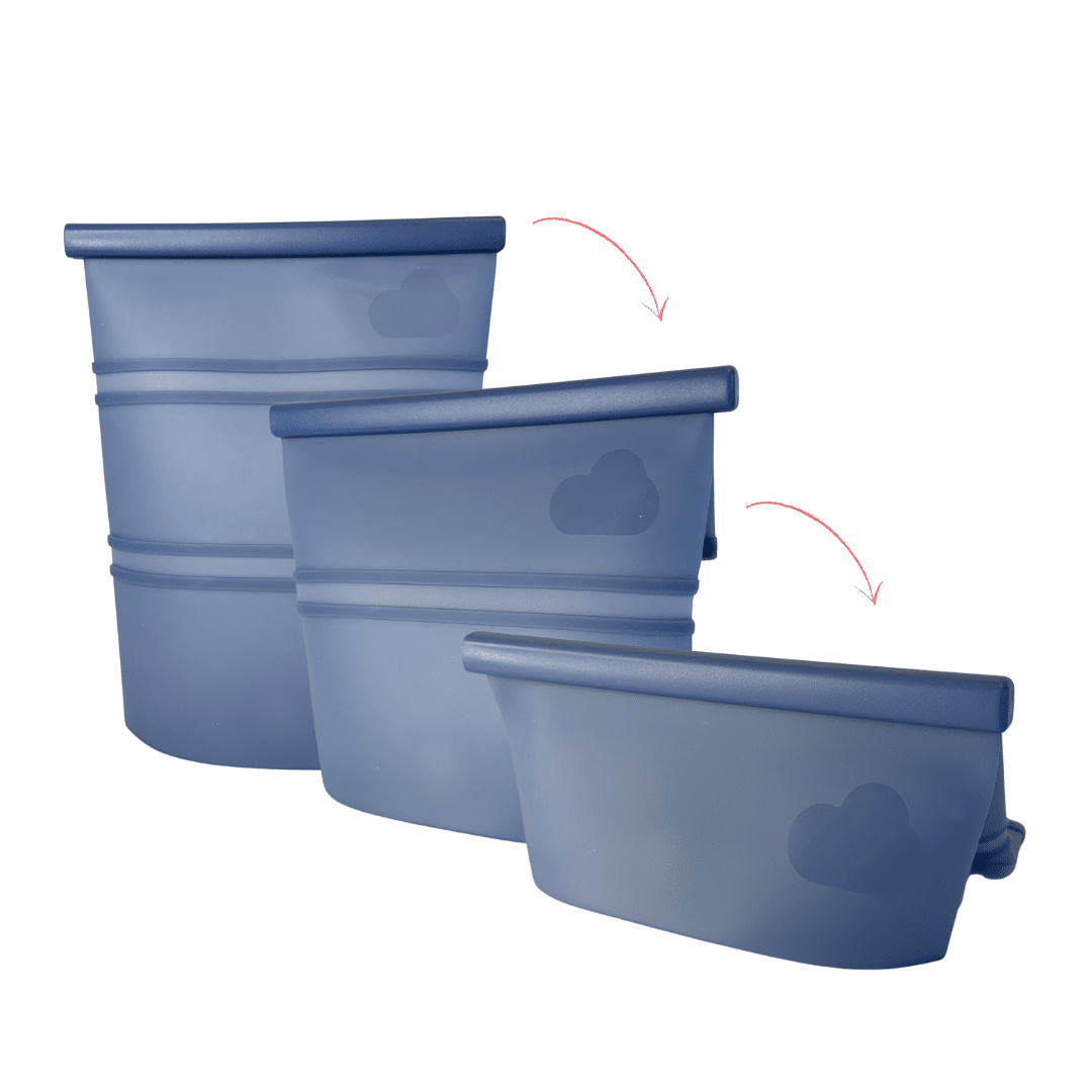 Owego/Baby on the Move Yummy Storage herbruikbare silicone opbergzak