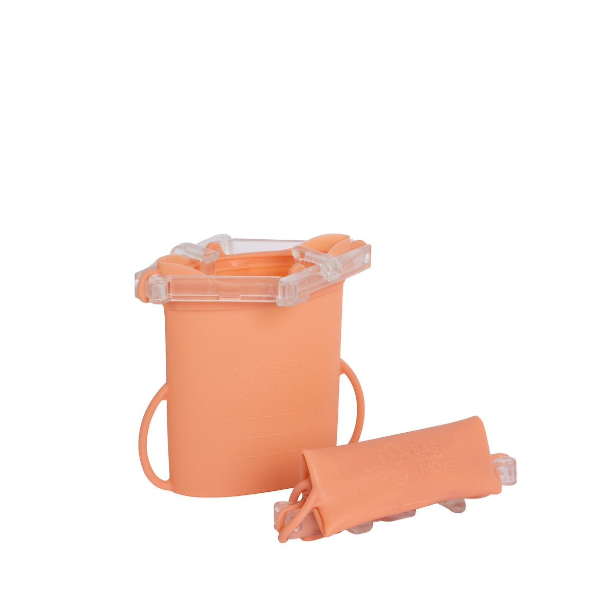 Baby on the Move Yummy Bag 2-pack - herbruikbare zakjes