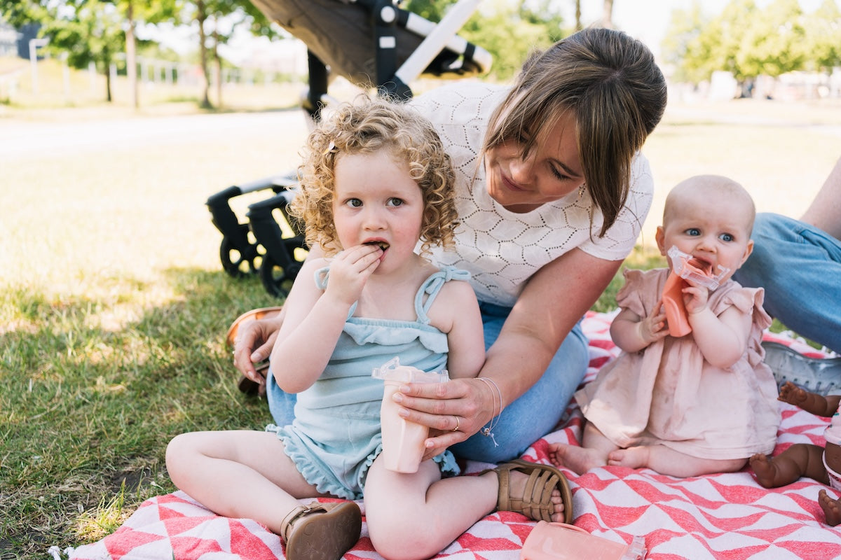 Baby on the Move Yummy Bag 4-pack - herbruikbare zakjes