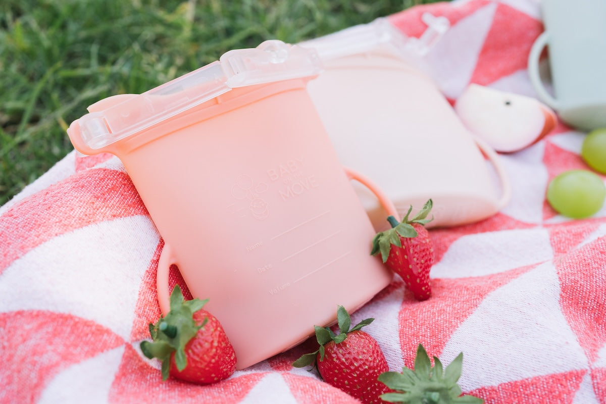 Baby on the Move Yummy Bag 4-pack - herbruikbare zakjes
