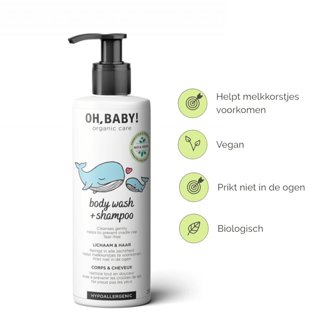 Oh Baby Body Wash & Shampoo wasgel