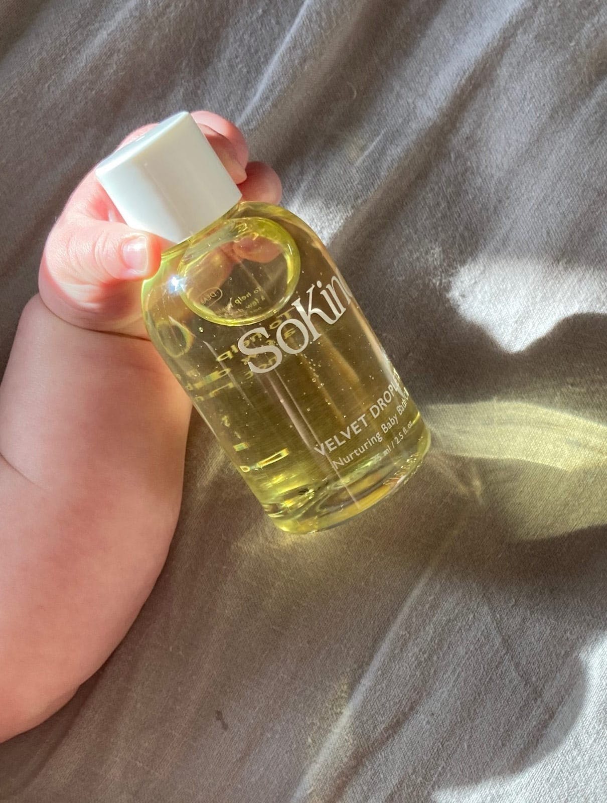 SoKind Velvet Droplets Nurturing Baby Bath Oil