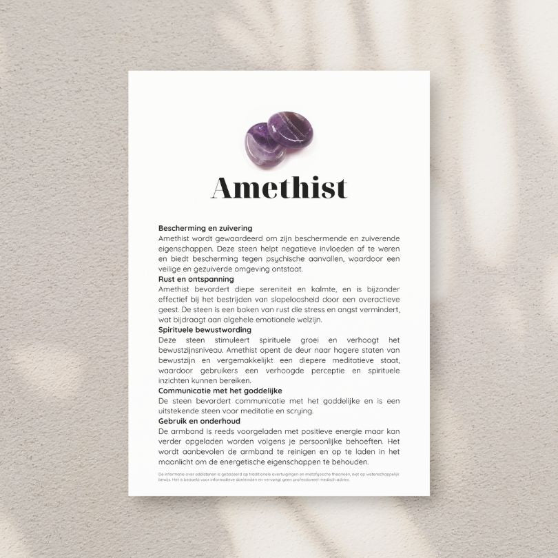 Armband amethist