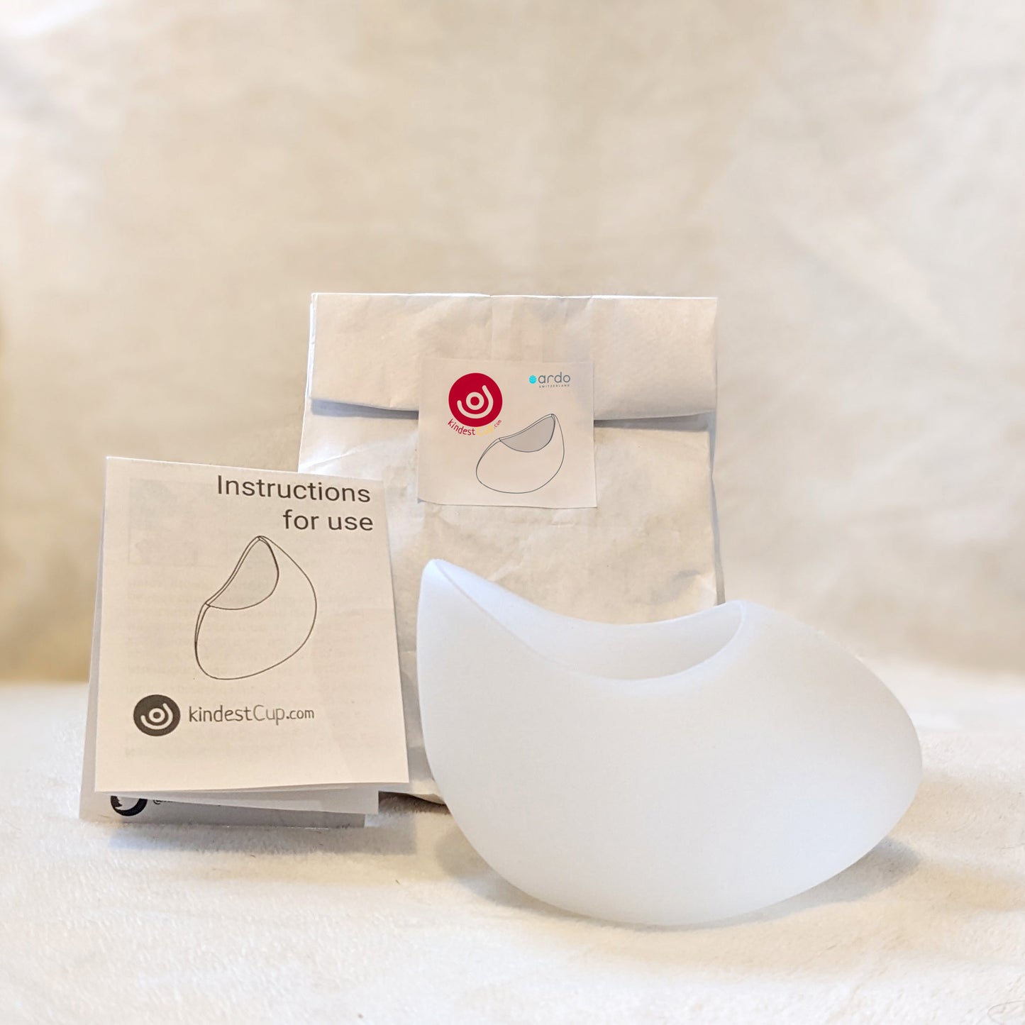 Ardo KindestCup – 3-in-1 Handmatige Melkopvangcup & Voedingshulp