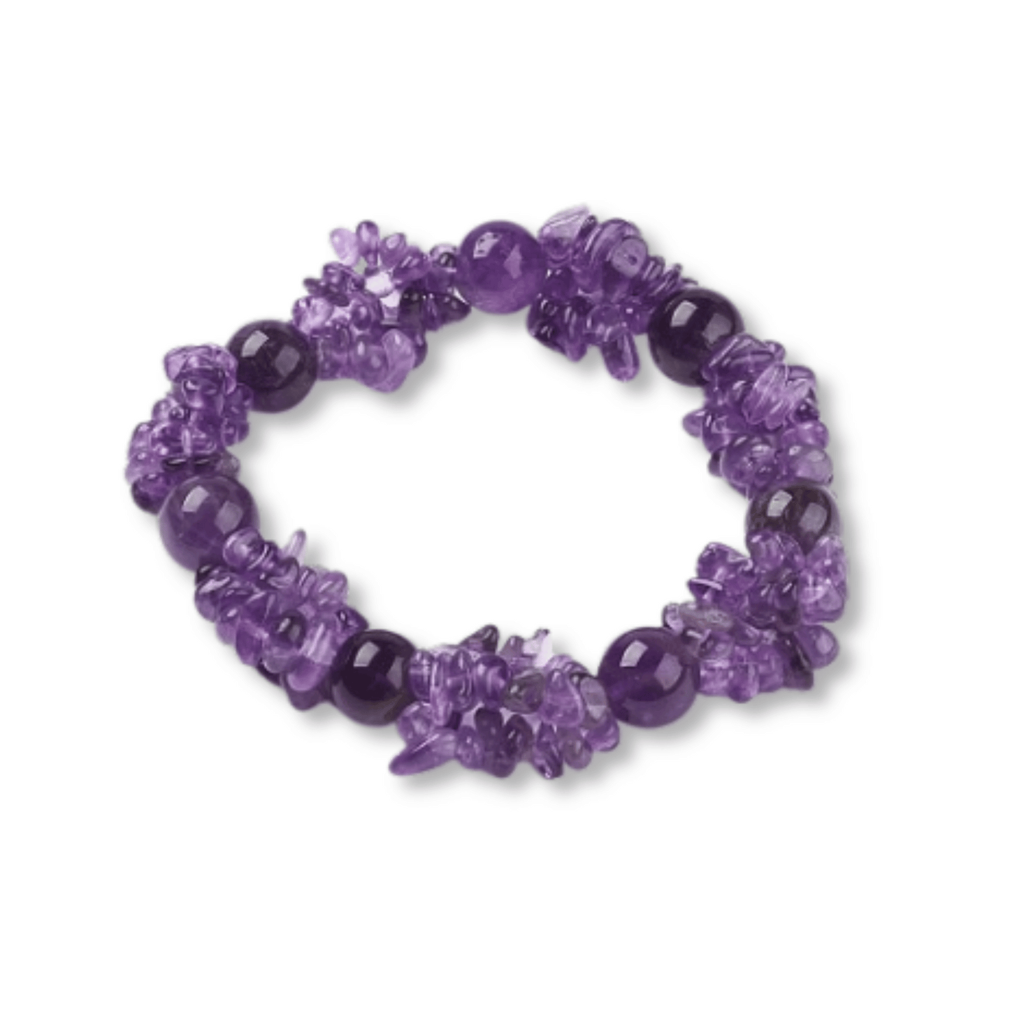 Deze amethist armband is een elegant accessoire met spirituele kracht, bevordert zelfinzicht, intuïtie en emotioneel evenwicht, ideaal voor dagelijks gebruik en persoonlijke groei