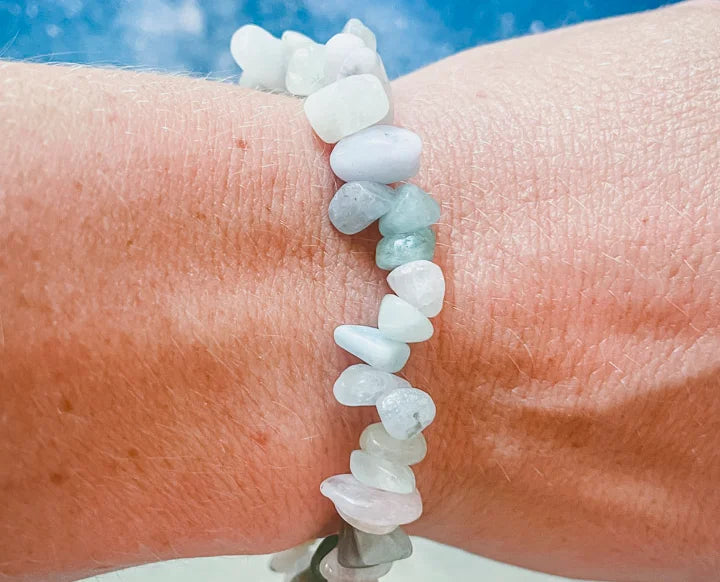 Morganiet armband dat helpt bij zelfacceptatie, realiteitszin en emotioneel welzijn