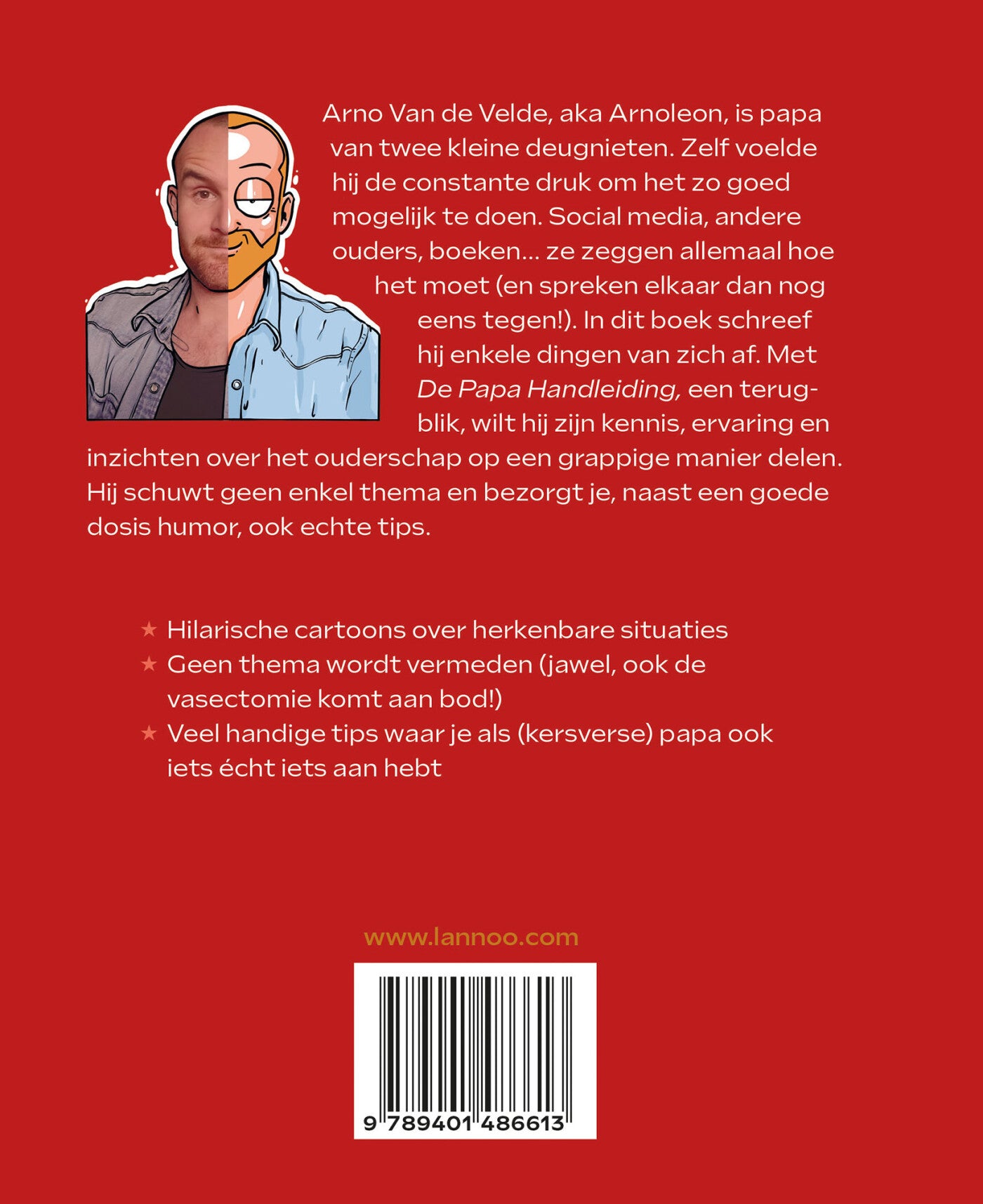 Boek De papa handleiding - Arnoleon