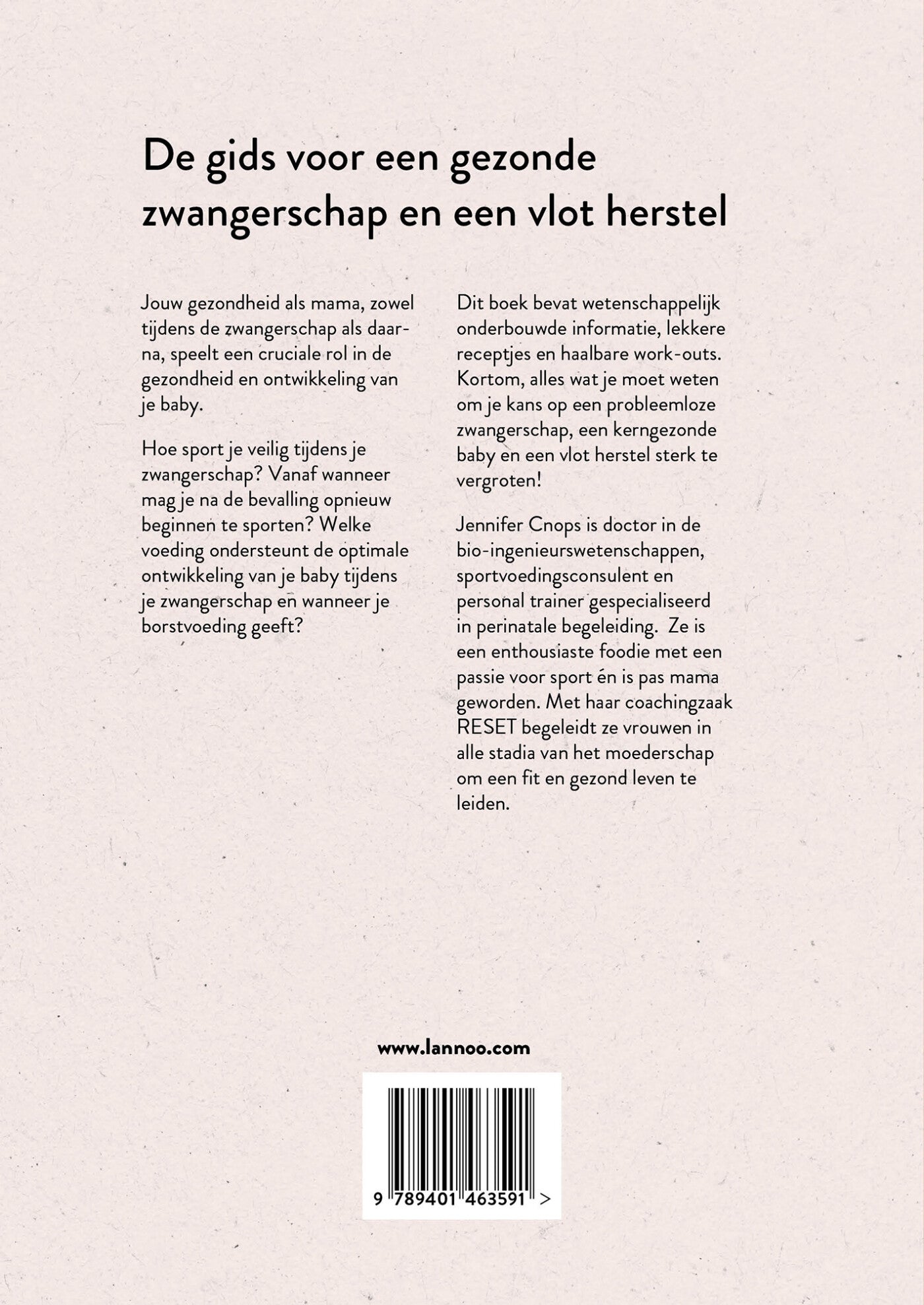 Boek Fit en gezond tijdens en na je zwangerschap - Jennifer Cnops