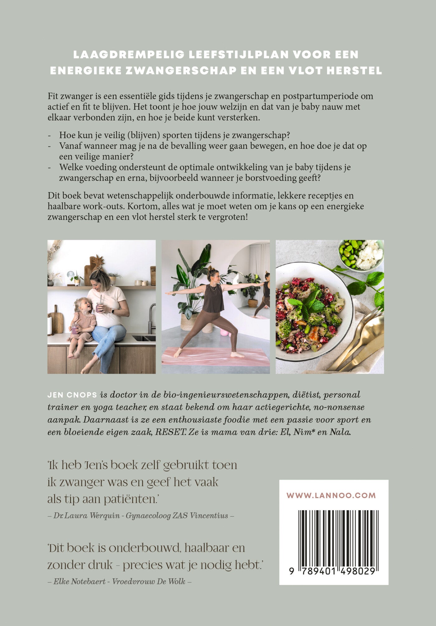 Boek Fit zwanger - Jennifer Cnops