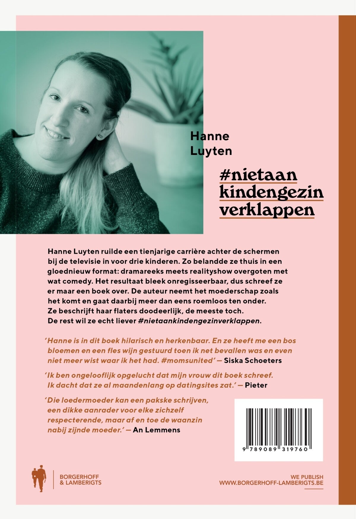 Boek #Nietaankindengezinverklappen - Hanne Luyten