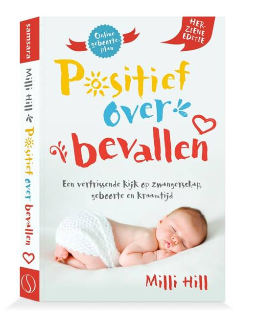 Boek Positief over bevallen - Milli Hill