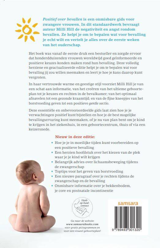 Boek Positief over bevallen - Milli Hill