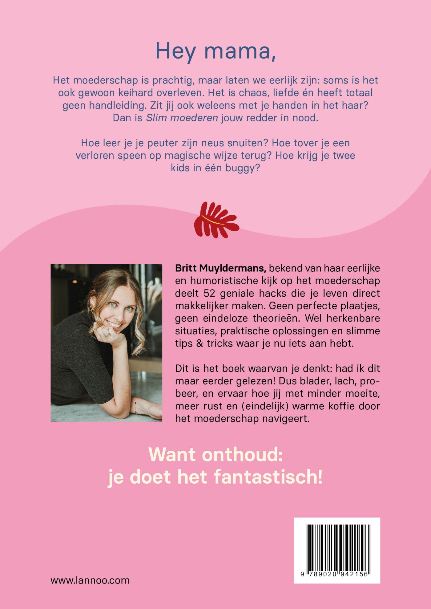 Boek Slim Moederen - Britt Muyldermans