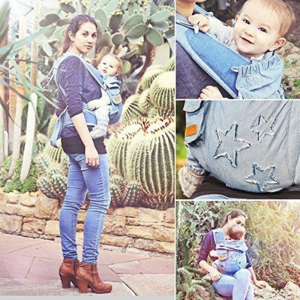 Mooie en comfortabele draagzak om jouw kindje dicht bij je te hebben