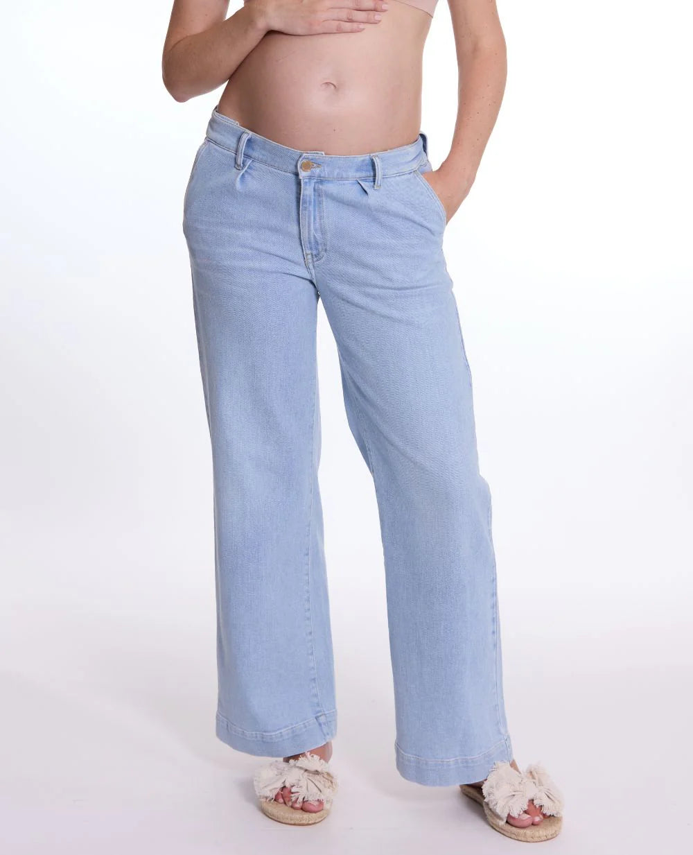 Cache Coeur zwangerschapsjeans wide leg - Kelly