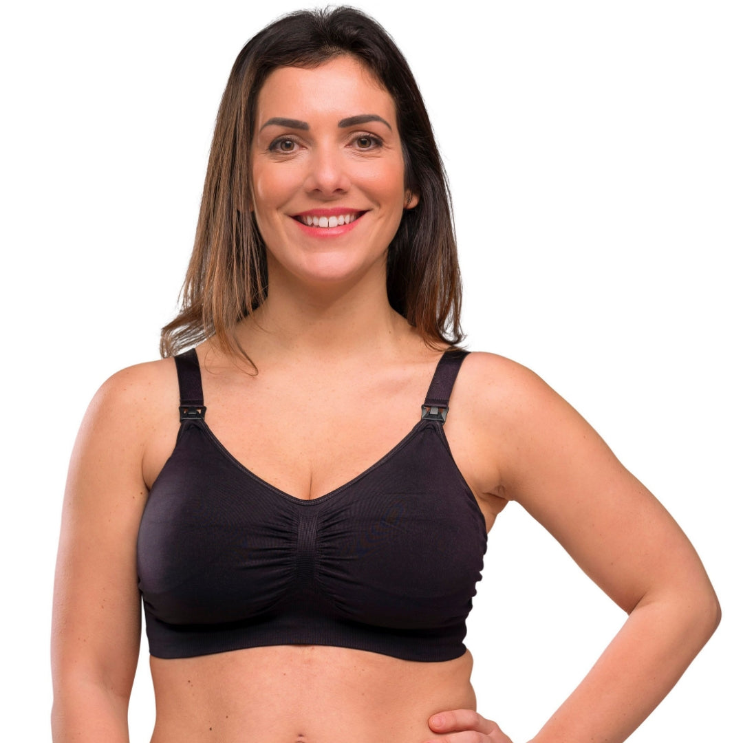 Carriwell Padded Maternity & Nursing Bra gevoerde zwangerschaps- en voedingsbeha