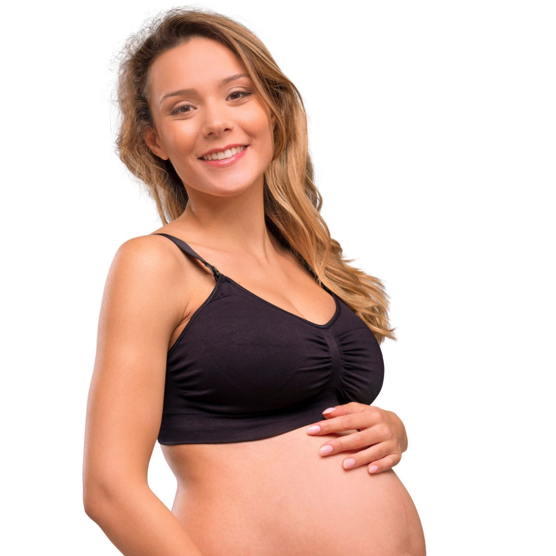 Carriwell Padded Maternity & Nursing Bra gevoerde zwangerschaps- en voedingsbeha