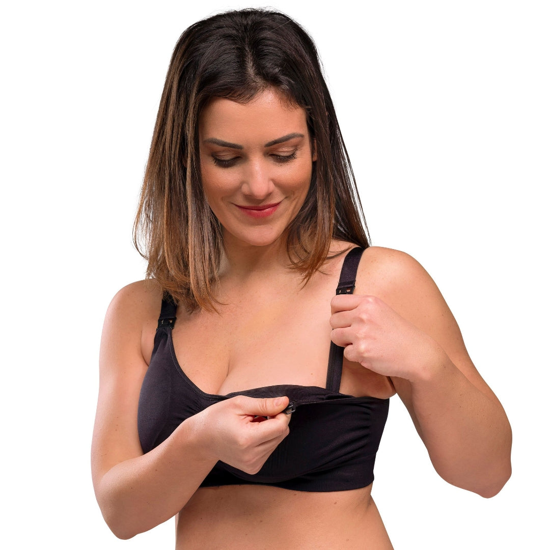 Carriwell Padded Maternity & Nursing Bra gevoerde zwangerschaps- en voedingsbeha