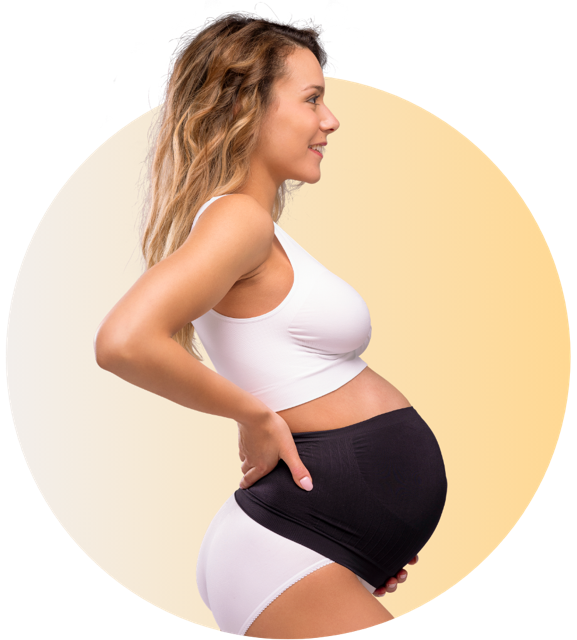 Carriwell Seamless Maternity Support Band - zwangerschapsbuikband