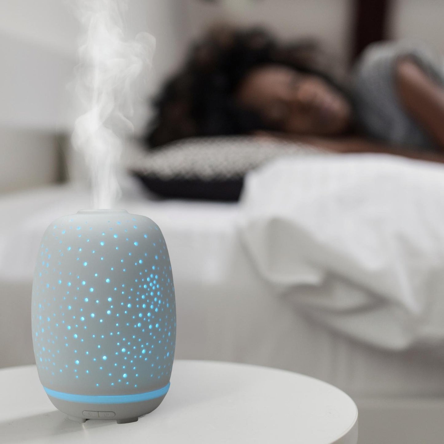 Een veilige diffusor met automatische uitschakeling bij een lege tank