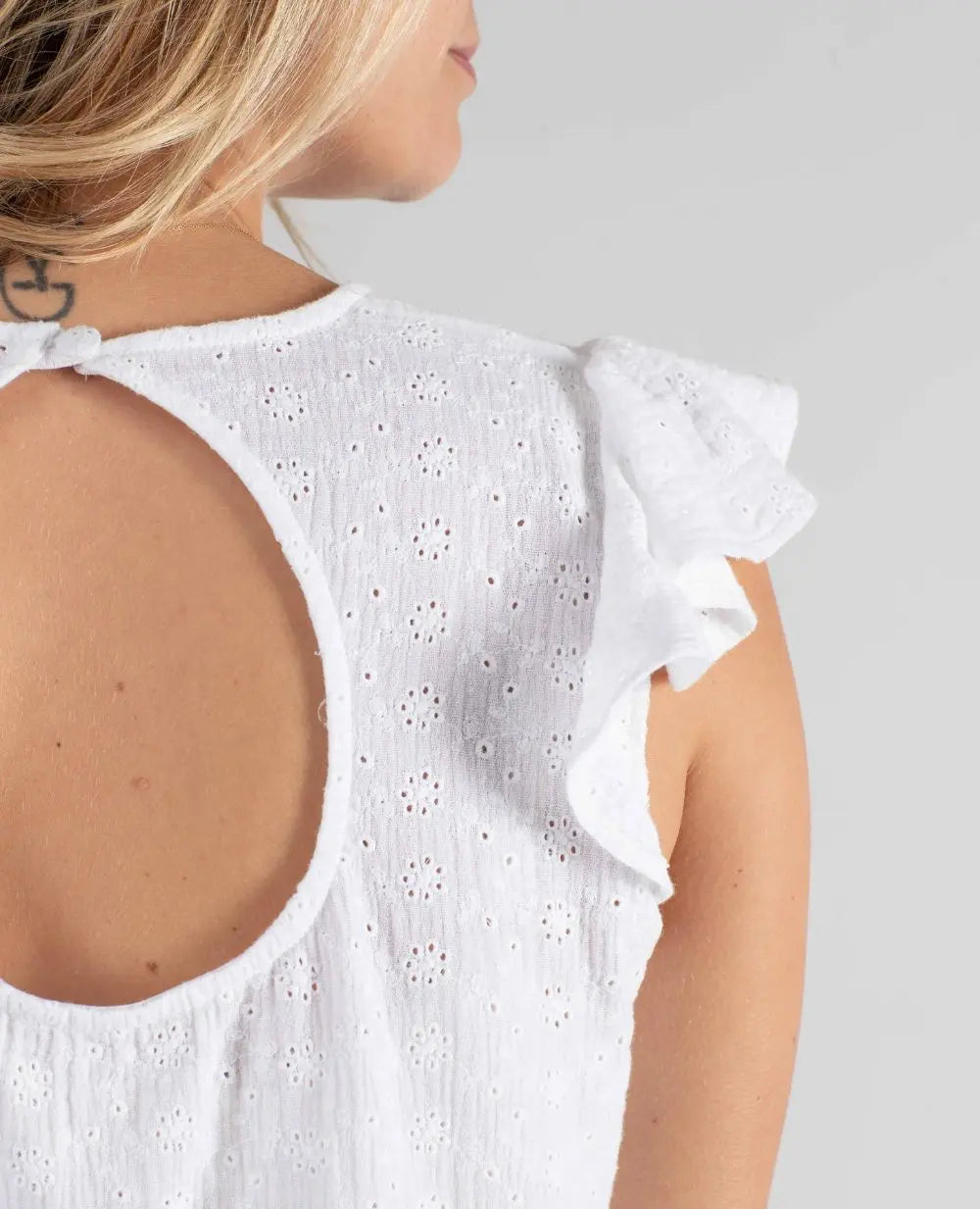 Cache Coeur Suzanne zwangerschaps- en voedingstop met vlindermouwen