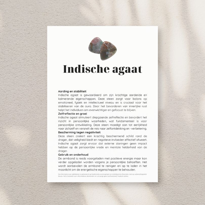 Armband Indische agaat