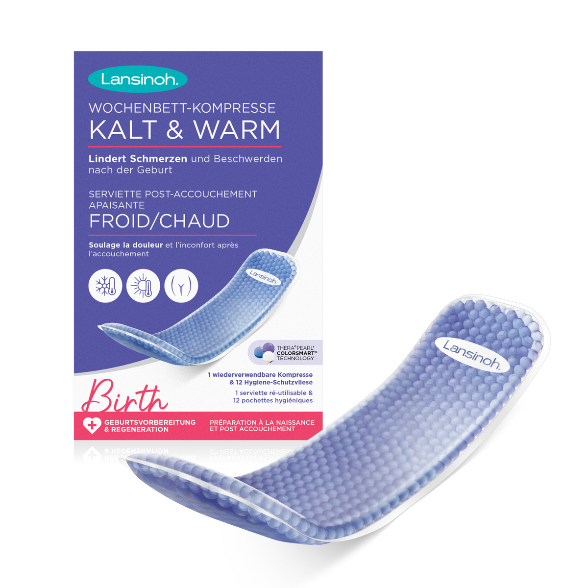 Lansinoh Verzachtend Kraamverband Warm & Koud