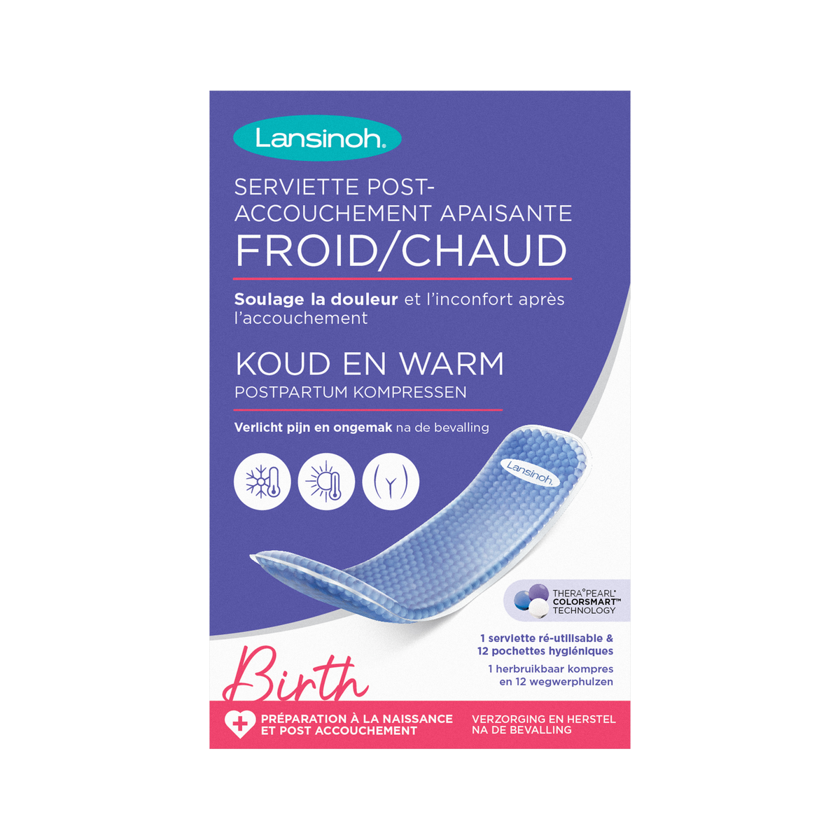 Lansinoh Verzachtend Kraamverband Warm & Koud