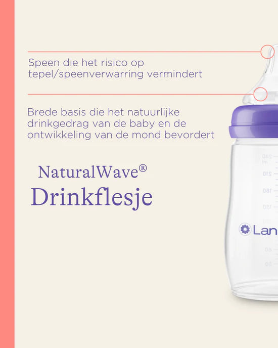 Lansinoh Zuigfles mOmma Natural Wave
