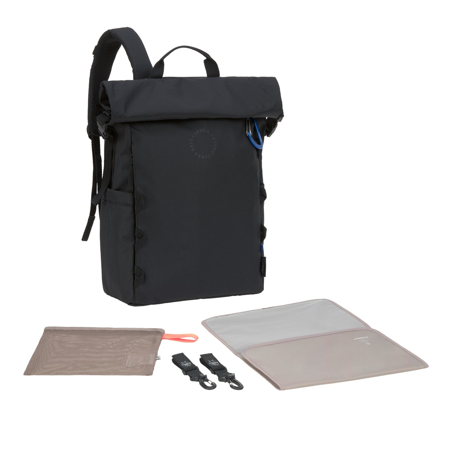 Lässig verzorgingstas Outdoor Rolltop Backpack