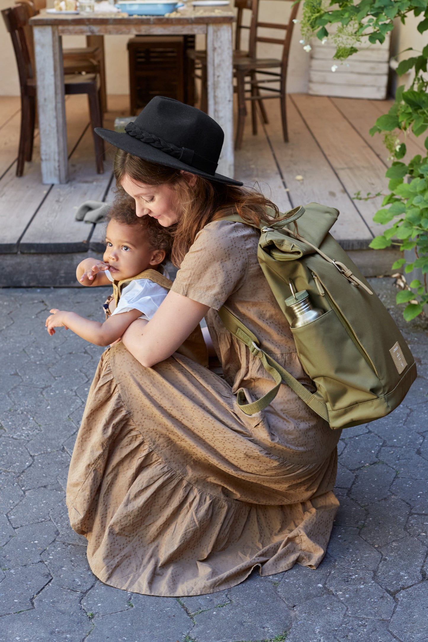 Lässig Rolltop Backpack verzorgingstas