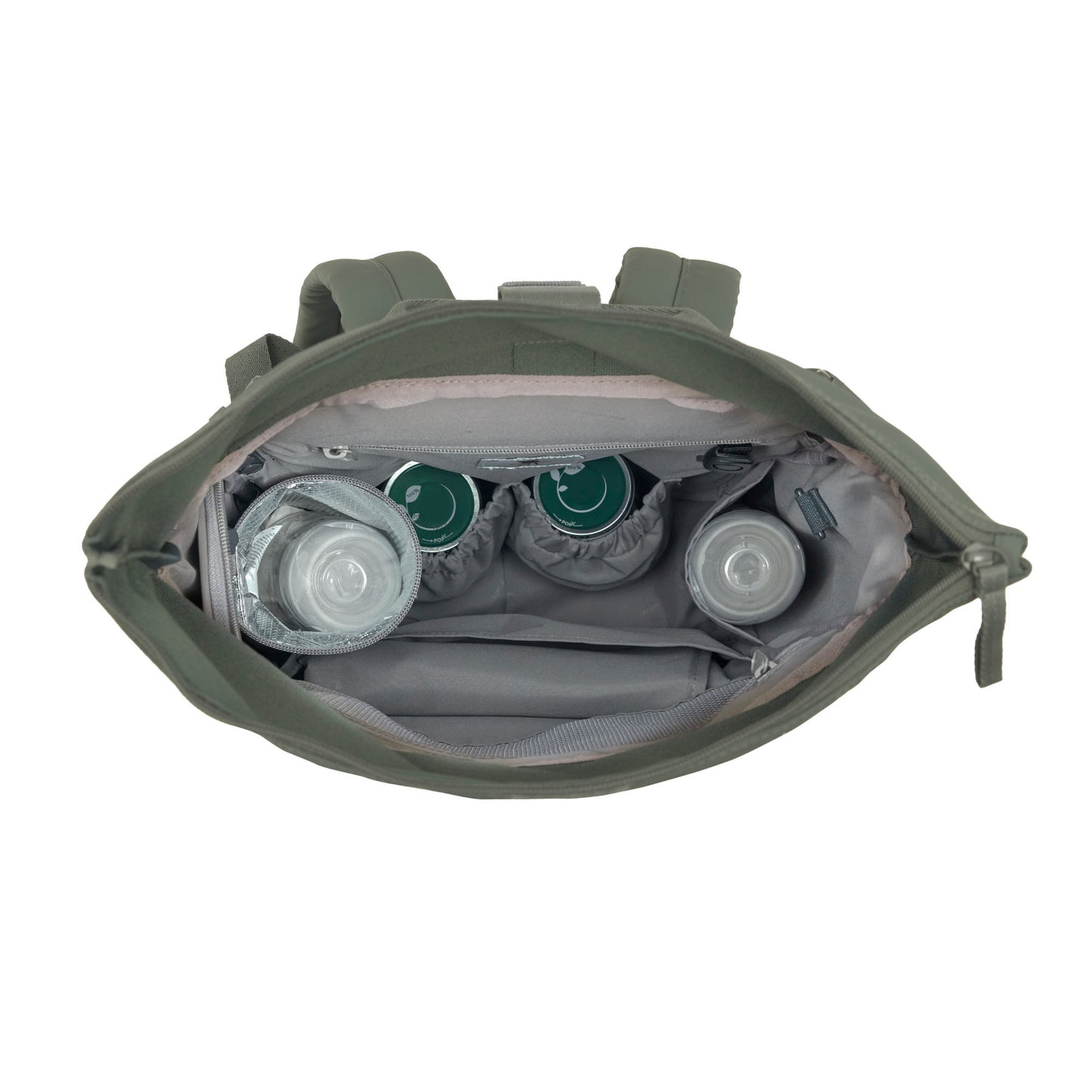 Lässig Rolltop Up Backpack verzorgingstas