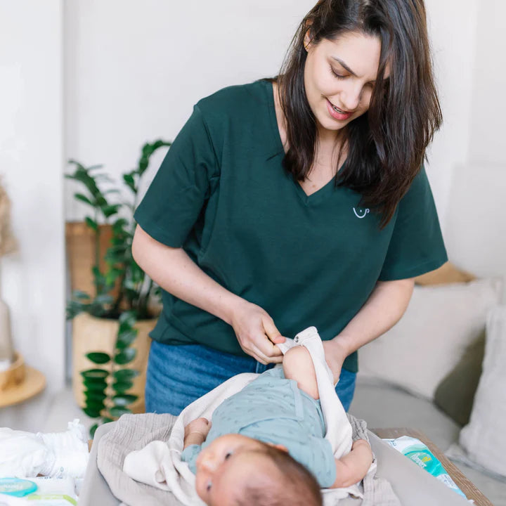 Latte Mamiato borstvoedingst-shirt met handige openingen