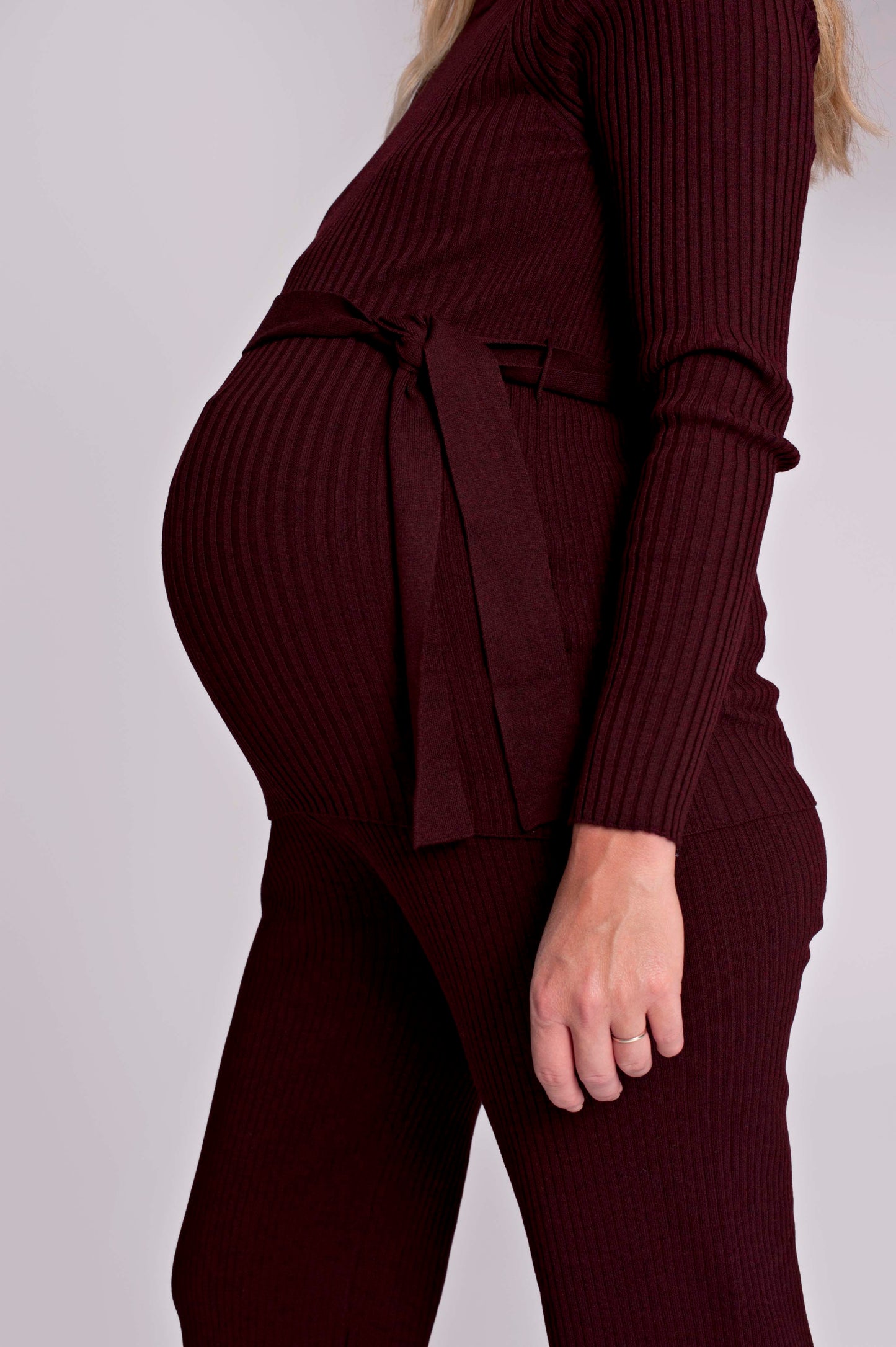 Love2Wait Shirt Knit Belt gebreid zwangerschapsshirt