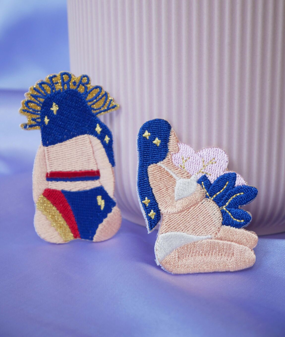 Malicieuse Patch Mama iron-on