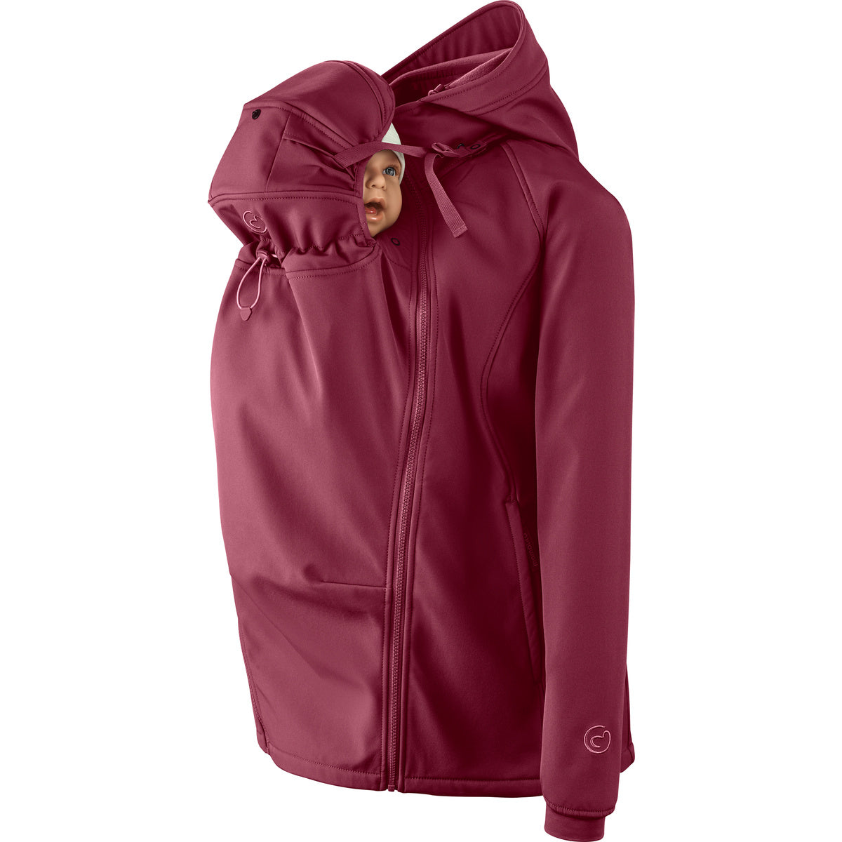 Mamalila Allrounder Fit softshell draagjas en zwangerschapsjas