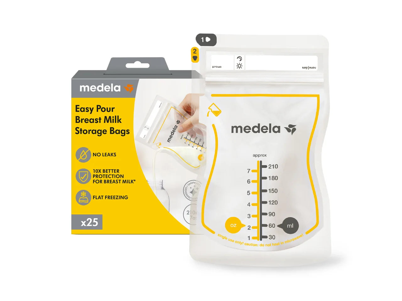 Medela Easy Pour moedermelkbewaarzakjes met schenktuit