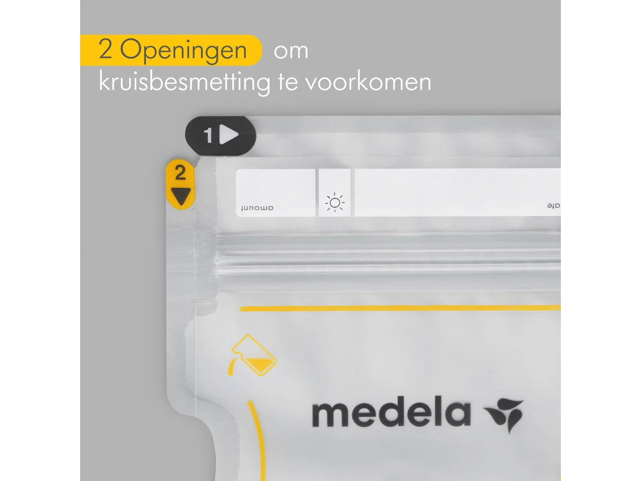 Medela Easy Pour moedermelkbewaarzakjes met schenktuit