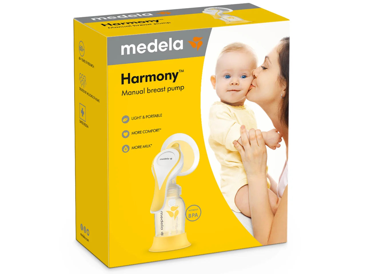 Medela Harmony handkolf met PersonalFit Flex borstschild
