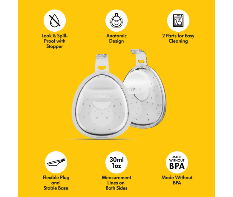 Medela InBra Breast Milk Collector lekschalen
