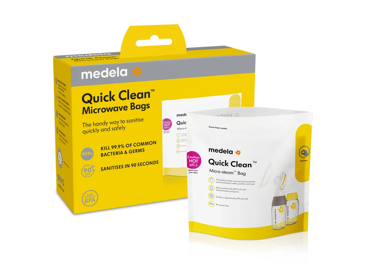 Medela QuickClean magnetronsterilisatiezakken