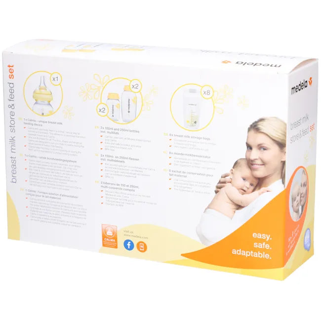 Medela Store & Feed startset voor afgekolfde moedermelk