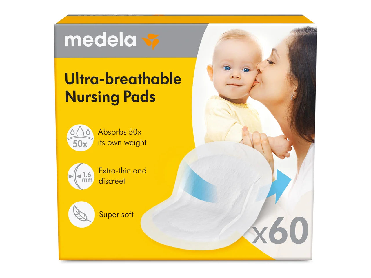 Medela Ultra-ademende zoogkompressen