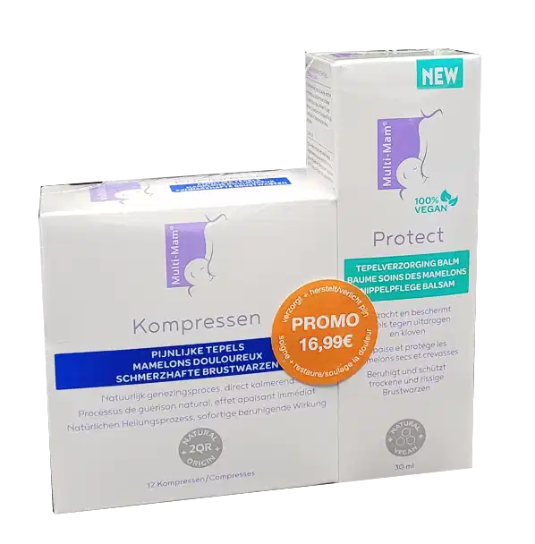 MultiMam Promoset Kompressen + Protect-zalf