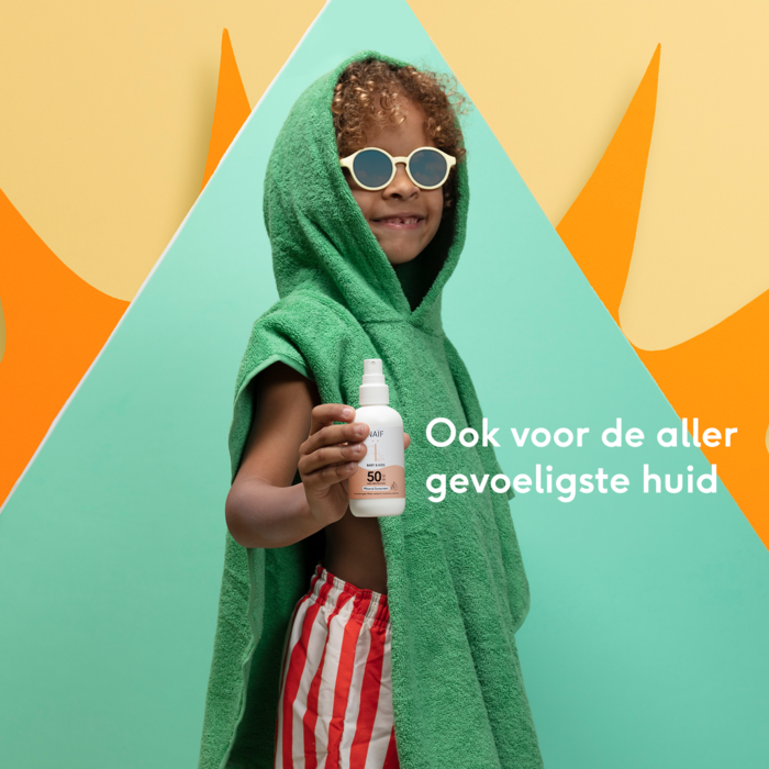 Naïf Minerale Zonnebrandspray Baby&Kids 0% parfum SPF50 100ml