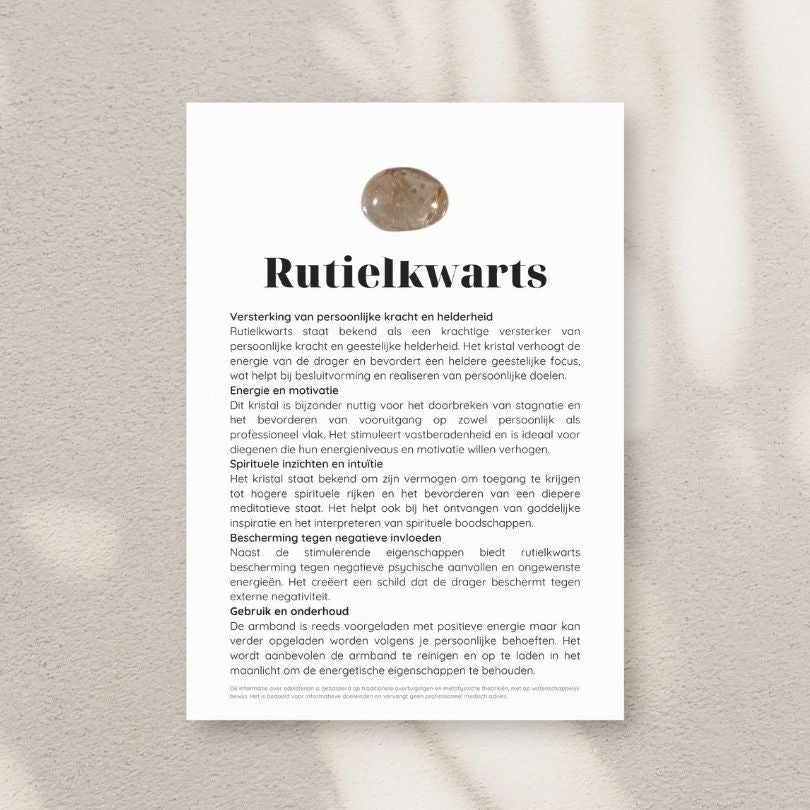 Armband rutielkwarts
