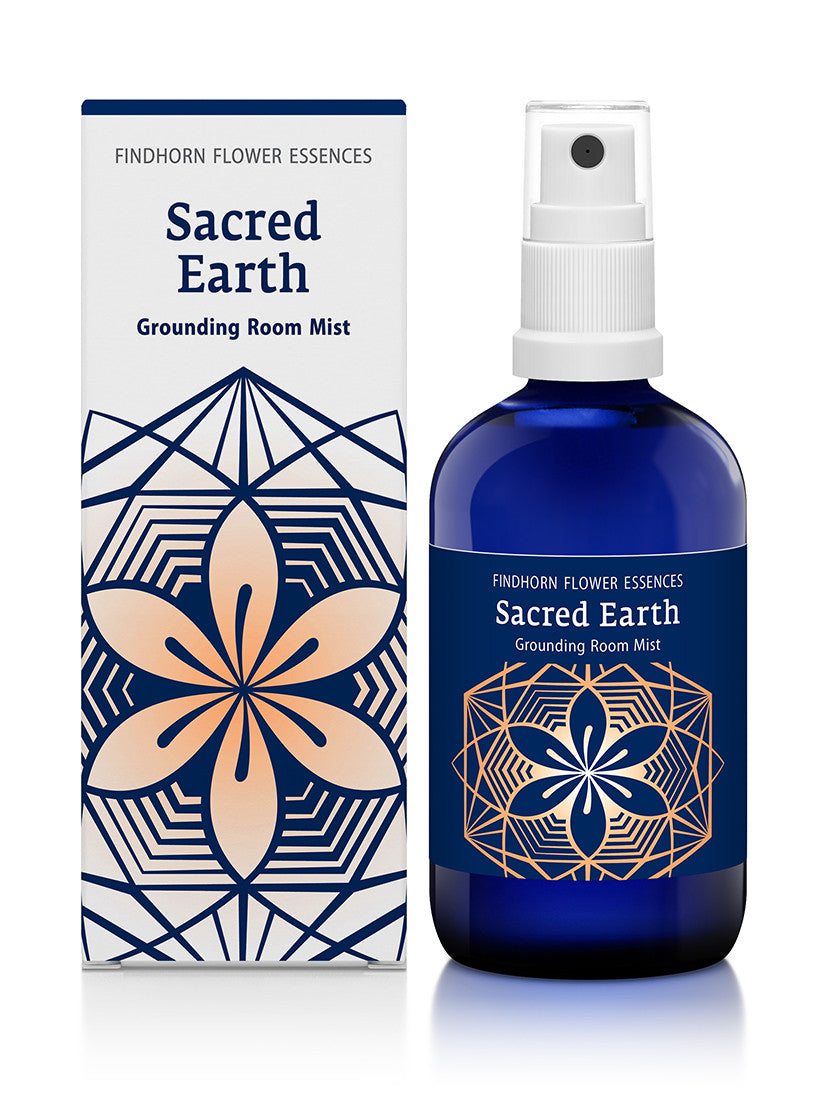 Sacred earth room spray zorgt voor een gevoel van veiligheid en vermindert stress en angst