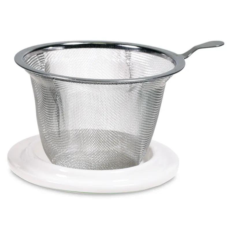 Theemok met theezeefje voor losse theebladeren