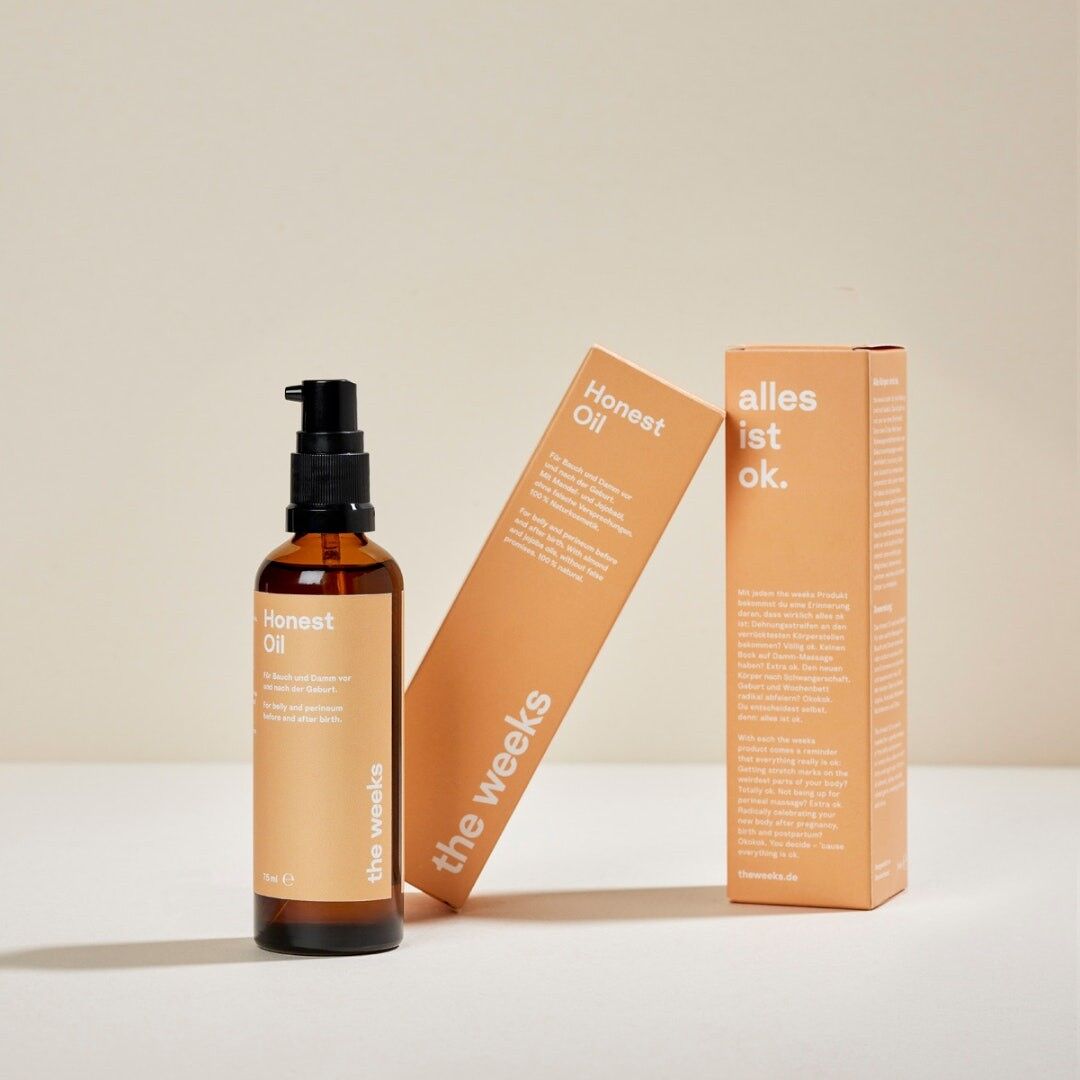 The Weeks Honest Oil 75ml huidolie